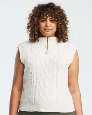 Kennet Knit Vest | Cream
