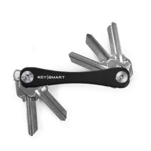 KeySmart Aluminum Black Compact Key Organizer Key Holder - Total Qty: 1