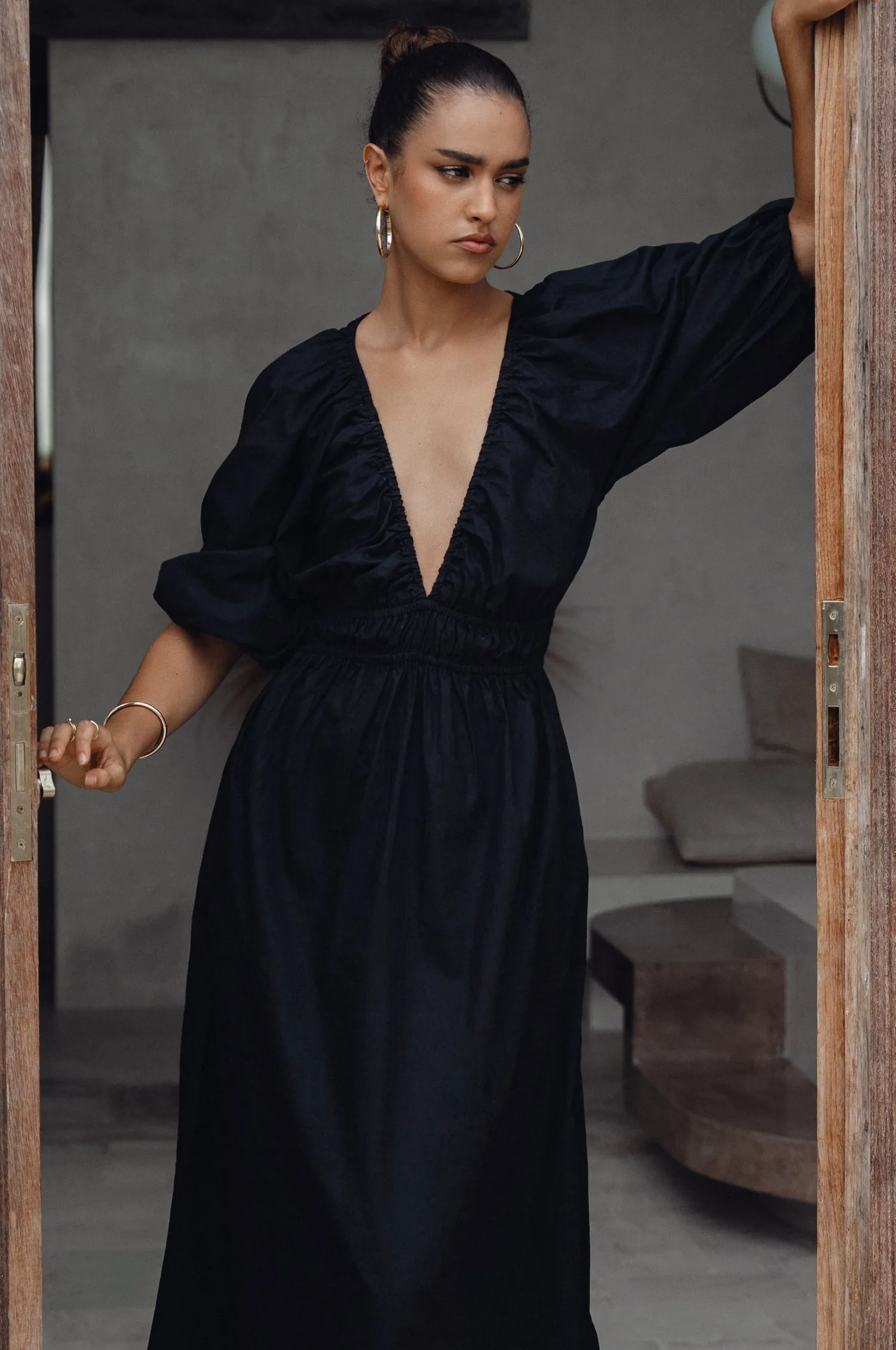 Kezas Cotton Maxi Dress by ELF