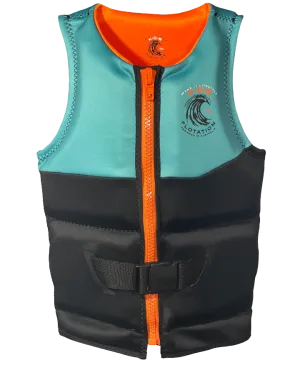 KGB Tempo Teen Vest - Neon Teal - 2023
