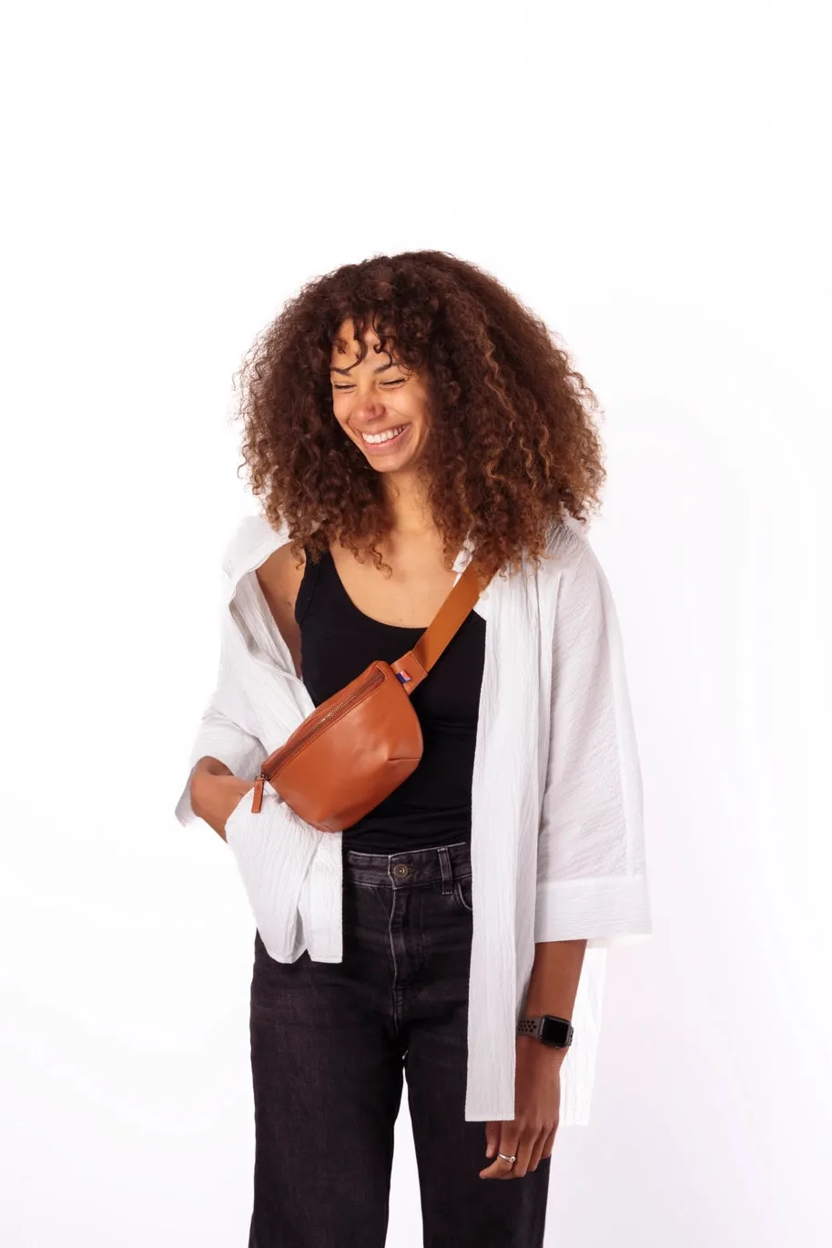 Kibou Mini | Brown Vegan Leather