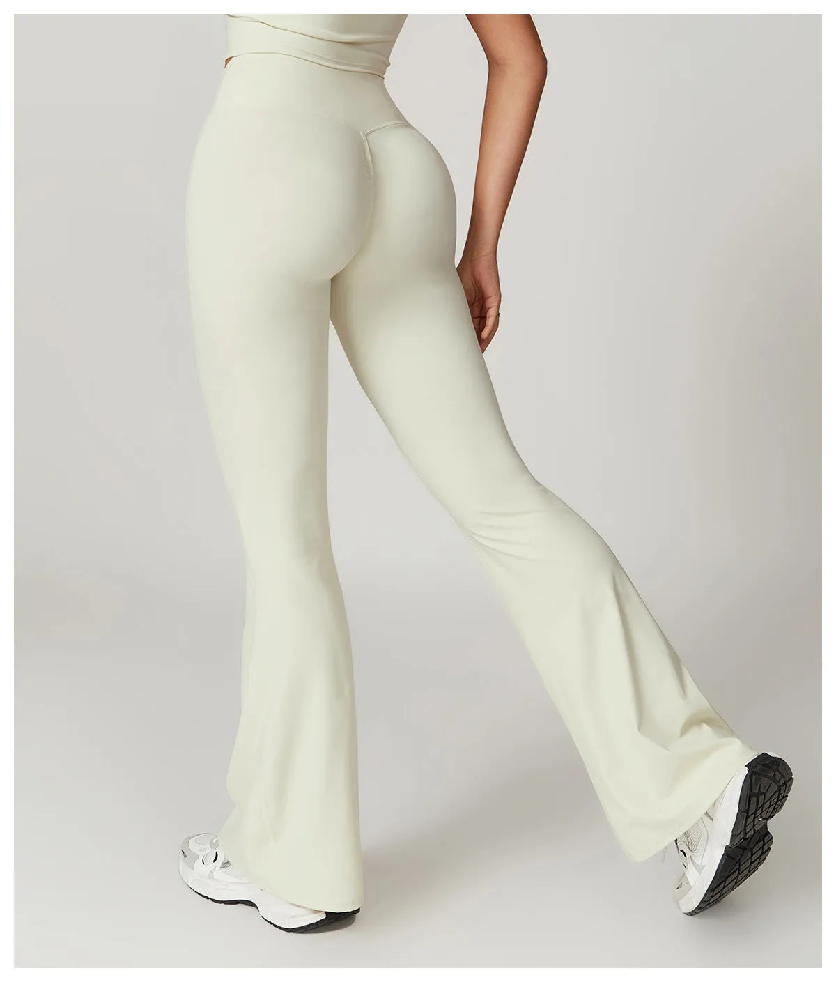 Kibra Eco-Chic Crossover Flare Pants