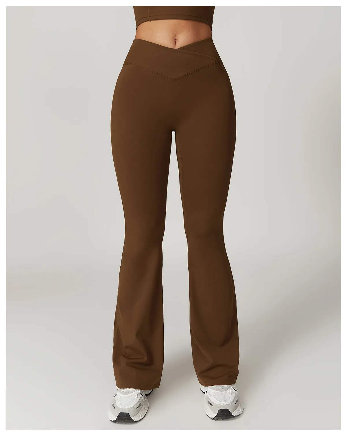 Kibra Eco-Chic Crossover Flare Pants