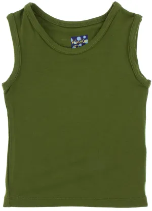 KicKee Pants Solid Pesto Sport Tank