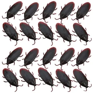Kicko Cockroach - Fake Cock-Roach Toy for Party Favor, Party Bag Stuffer, Novelty Toys