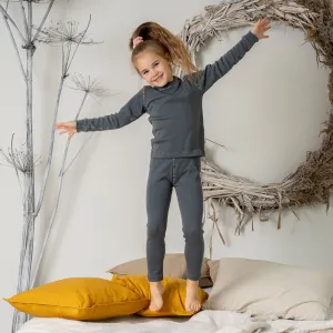 Kids' 250 Merino Pants Perfect Grey
