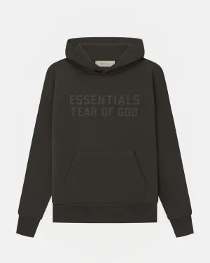 Kids' Hoodie in Off-Black