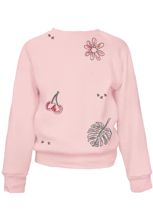 Kid's Scribble Sprinkle Classic Cut Pullover