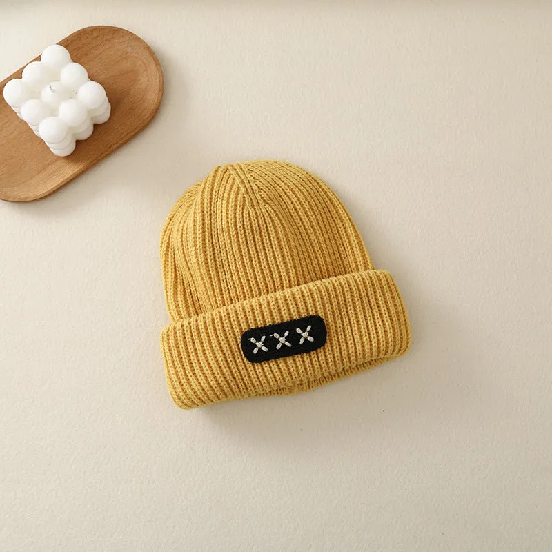 Kids Winter Knit Hat Warm Fleece Lined Hats