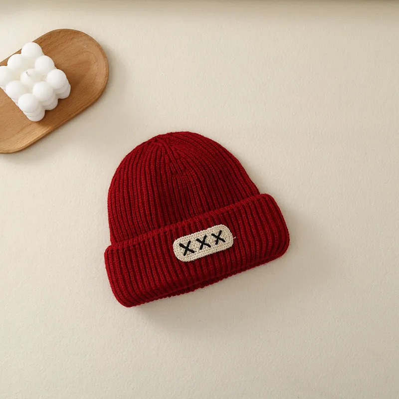 Kids Winter Knit Hat Warm Fleece Lined Hats
