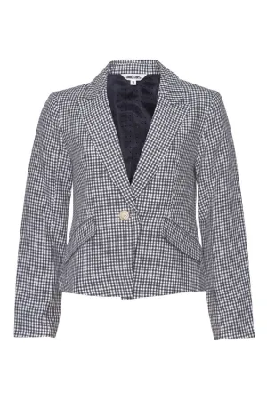 Kidston Jacket in Indigo Check