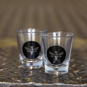 King Bee Shot Glass