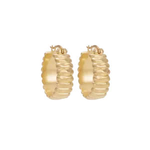 Kirstin Ash Cisco Hoops, Gold or Silver
