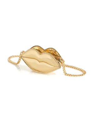 Kiss Mini Bag - Gold