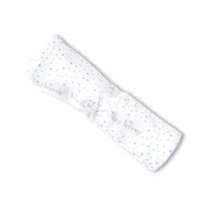 Kissy Kissy Print Blanket Superstars Blue