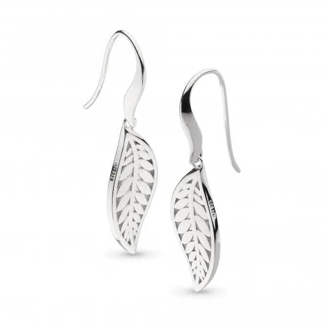 Kit Heath Blossom Eden Small Leaf Drop Earrings 60247HP