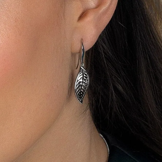 Kit Heath Blossom Eden Small Leaf Drop Earrings 60247HP