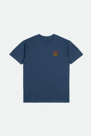 Kit S/S Standard Tee - Midnight Navy Worn Wash