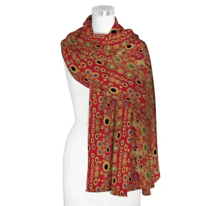 Klimt Hope II Silk Blend Women's Fashion Shawl