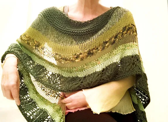 Knit me a garden shawl, pattern