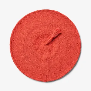 Knitted Beret Sonya - candy red