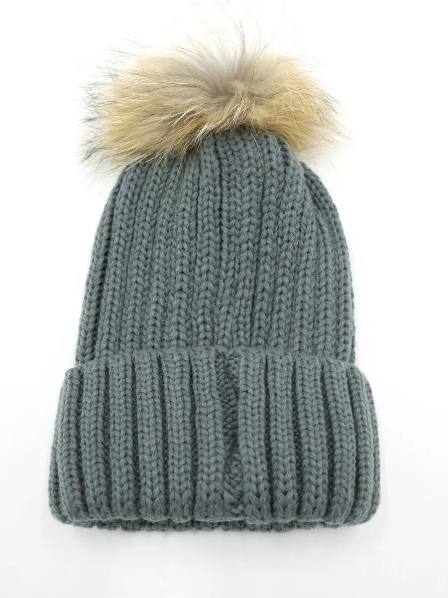 Knitted Hat Mommy And Me Thickened Thermal Woolen Hat