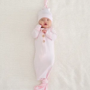 Knotted Gown with Hat Set in Sakura