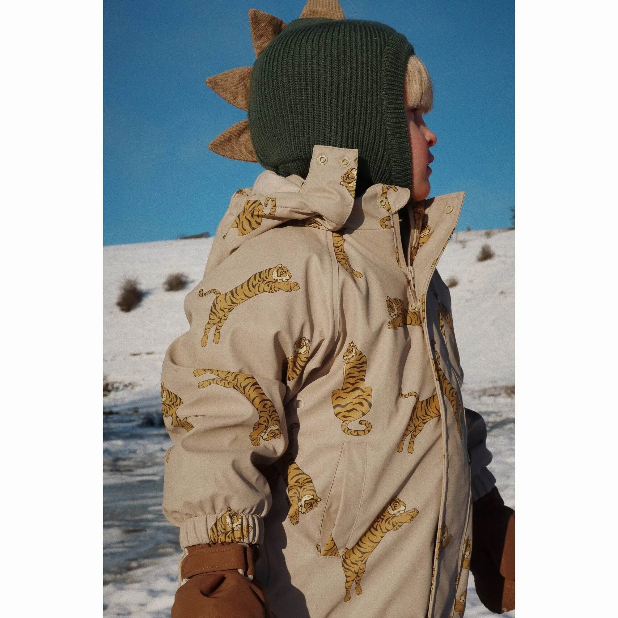 Konges Sløjd Rain Snowsuit-Tiger