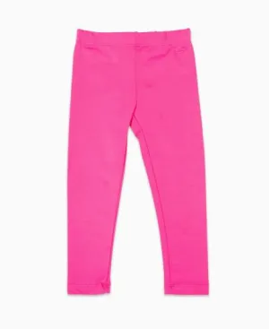 Korango Cotton Stretch Leggings - Hot Pink
