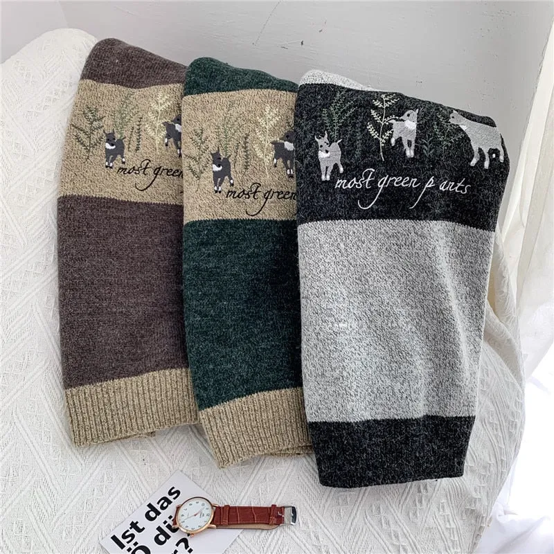 [Korean Style] 5 Colors Crocheted Sweaters
