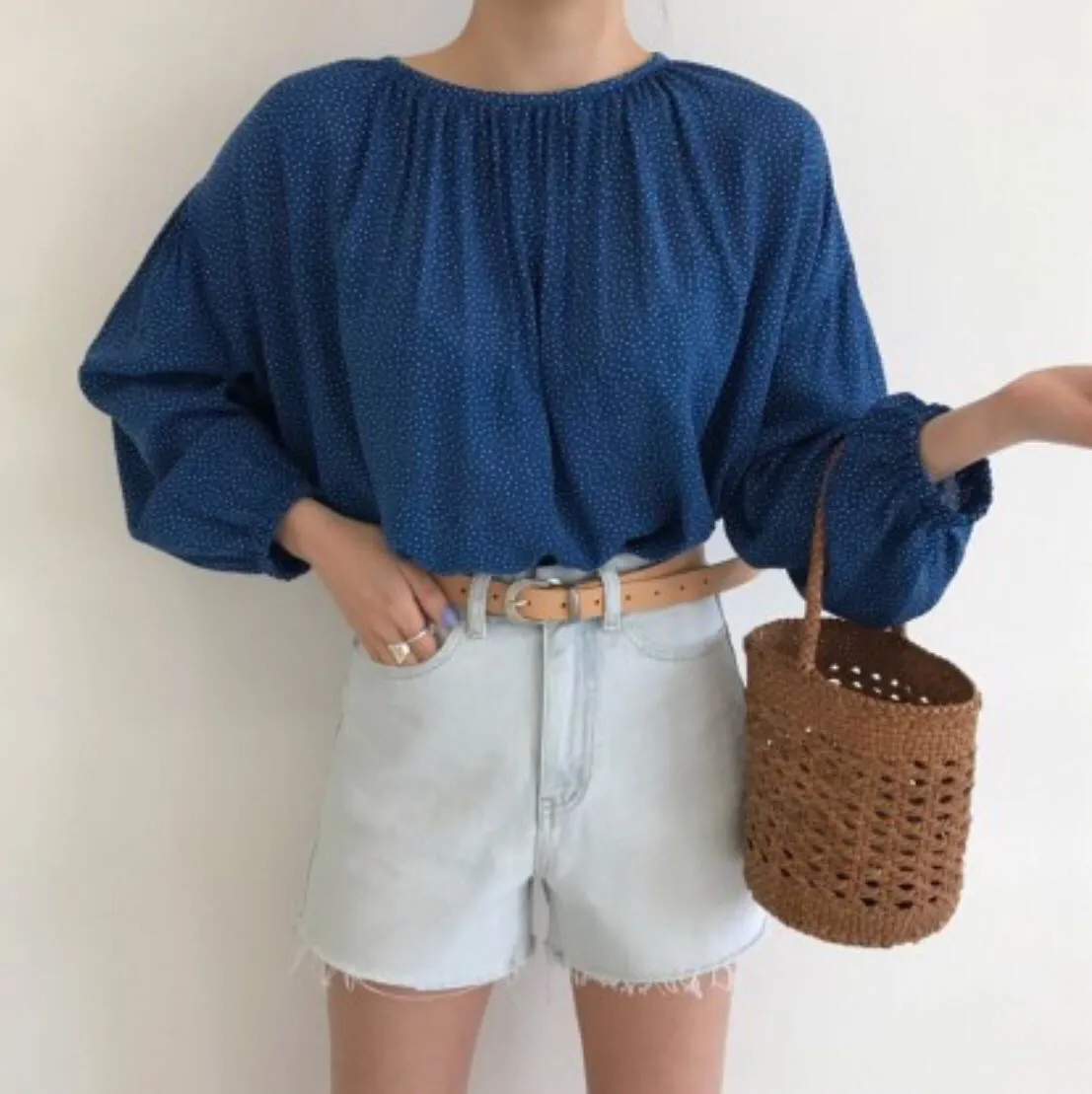 [Korean Style] Coco Chiffon Blouse