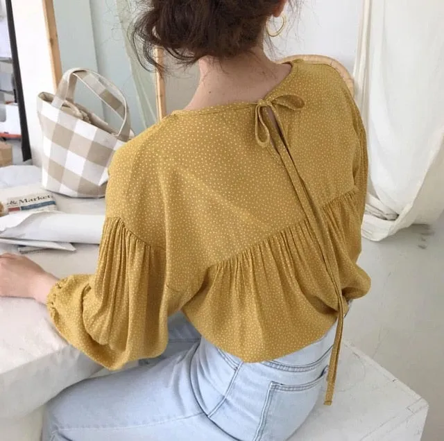 [Korean Style] Coco Chiffon Blouse