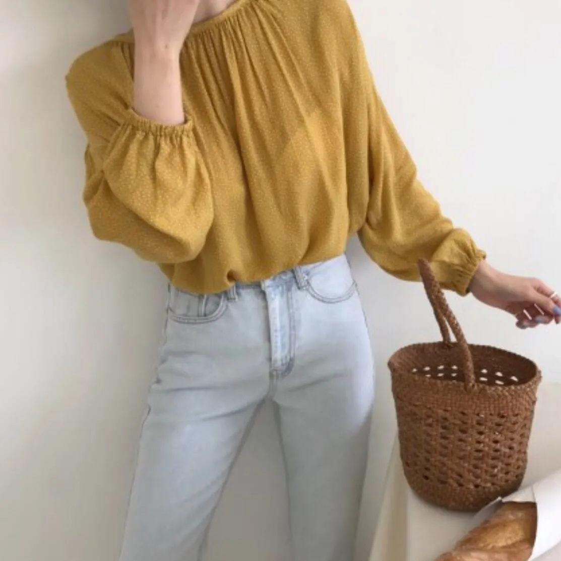 [Korean Style] Coco Chiffon Blouse
