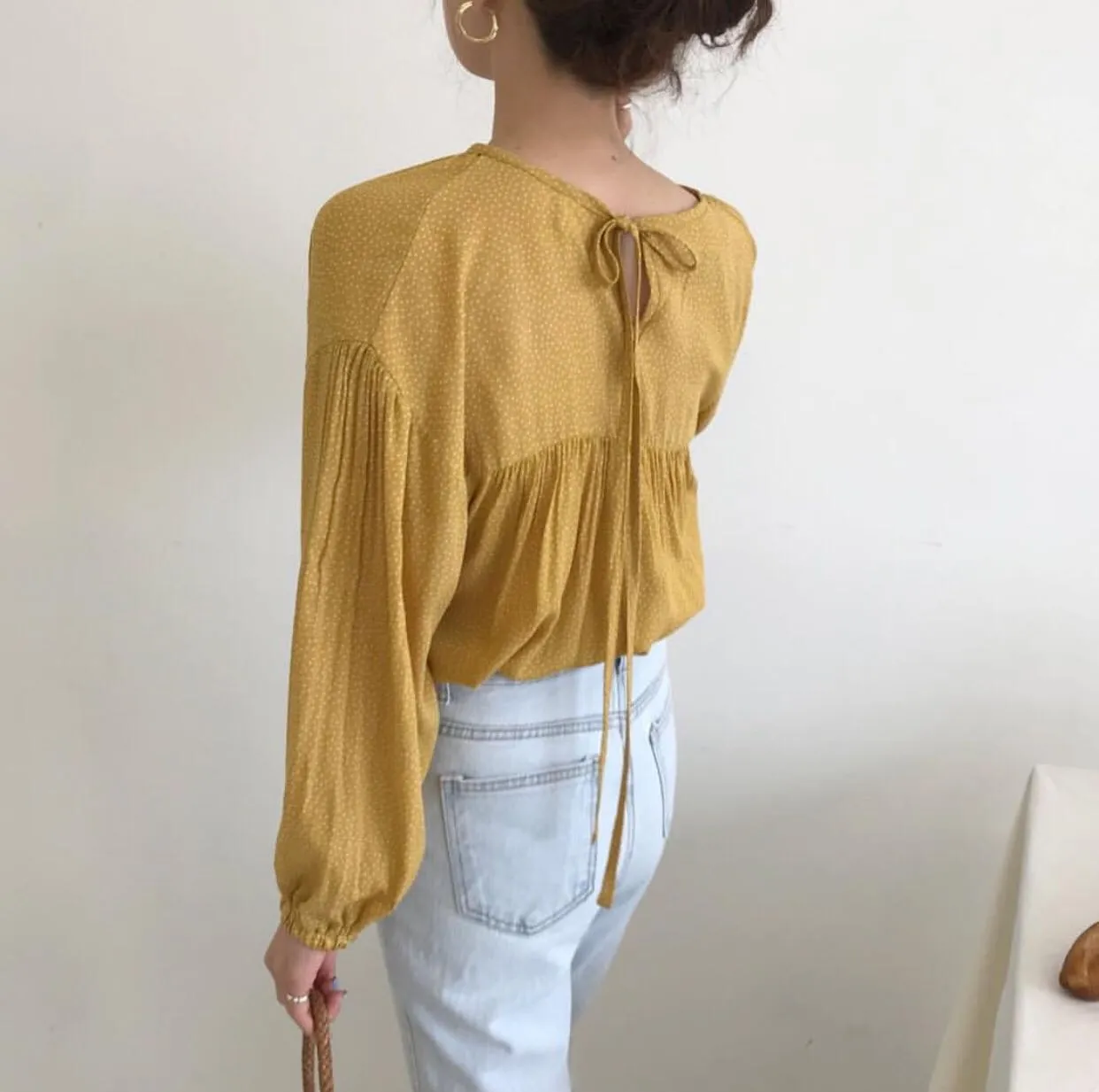 [Korean Style] Coco Chiffon Blouse
