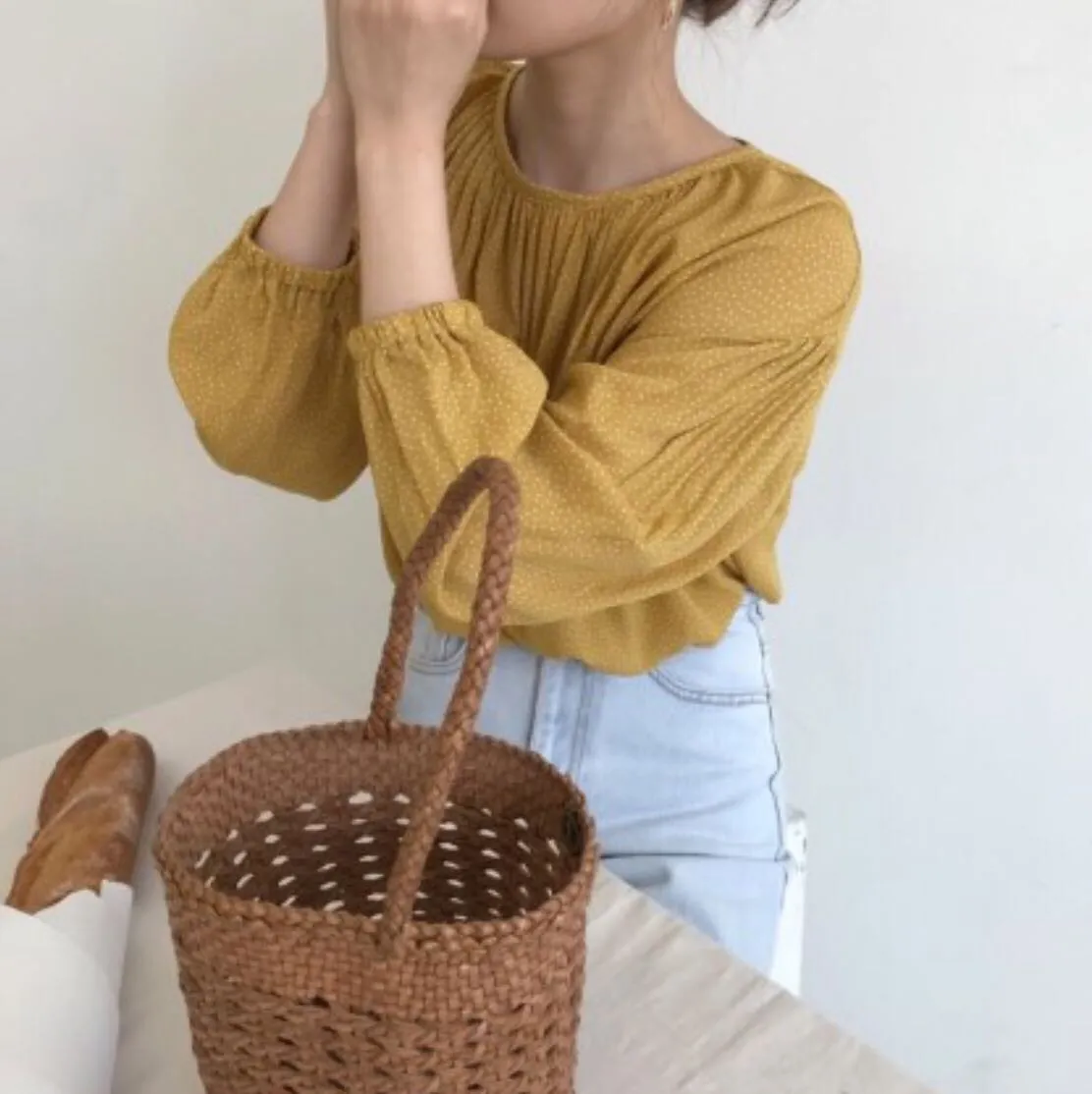 [Korean Style] Coco Chiffon Blouse
