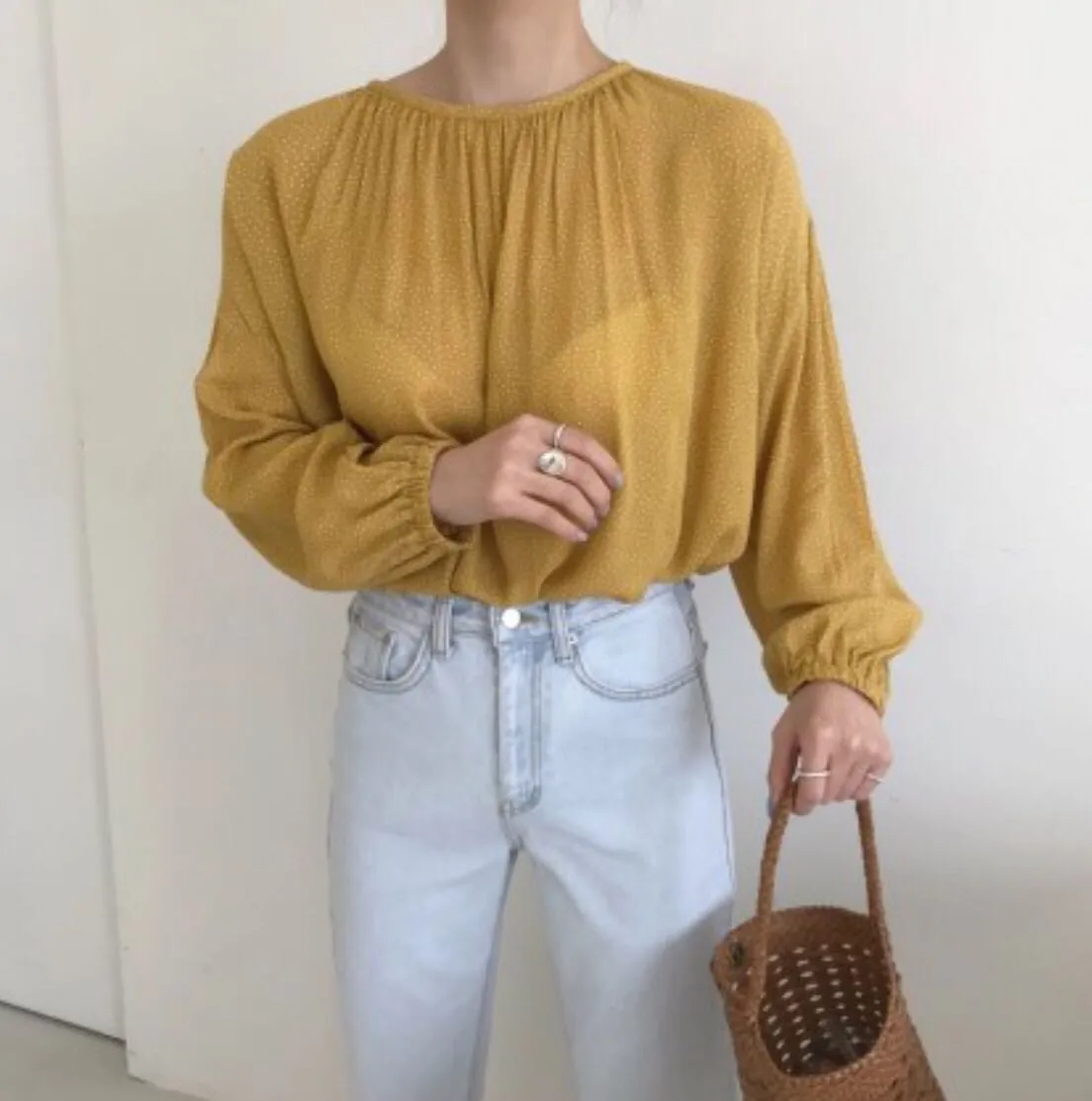 [Korean Style] Coco Chiffon Blouse