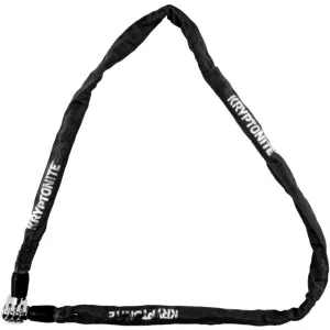Kryptonite Keeper 411 Chain Lock with Combination: Black, 4 x 110cm