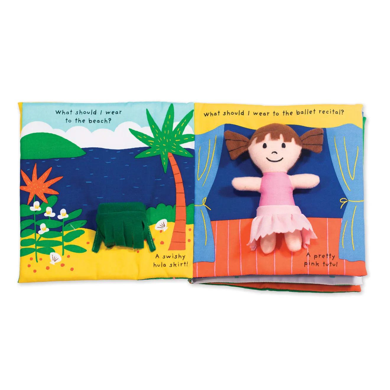 K’s Kids Soft Activity Book - What Should I Wear?