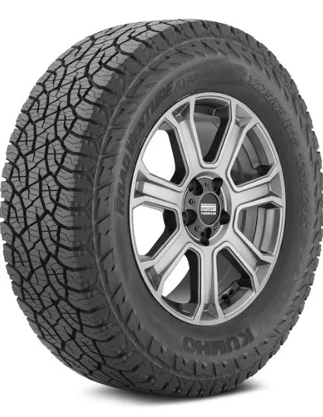 Kumho Road Venture AT52 - All Terrain Tyre for VW Campervan - 235/65/17 108T