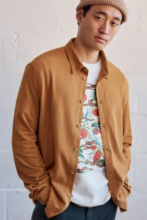 Kwale Men's Button-up Shirt Gold