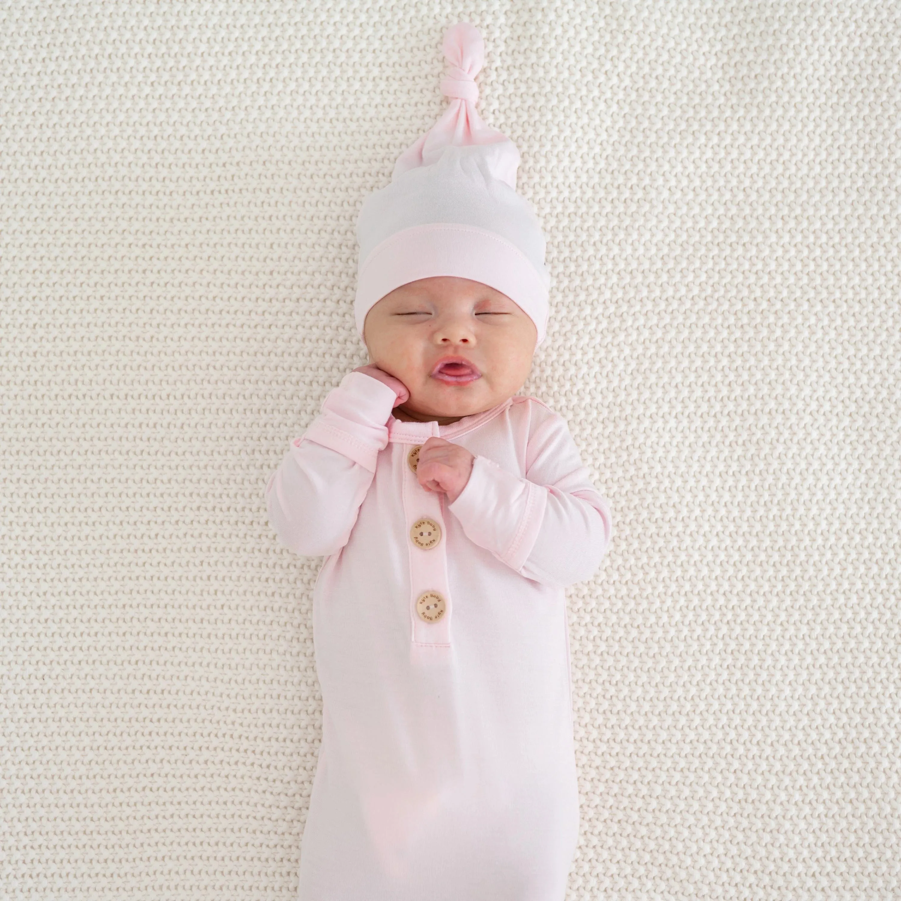 Kyte Baby Knotted Cap - Sakura