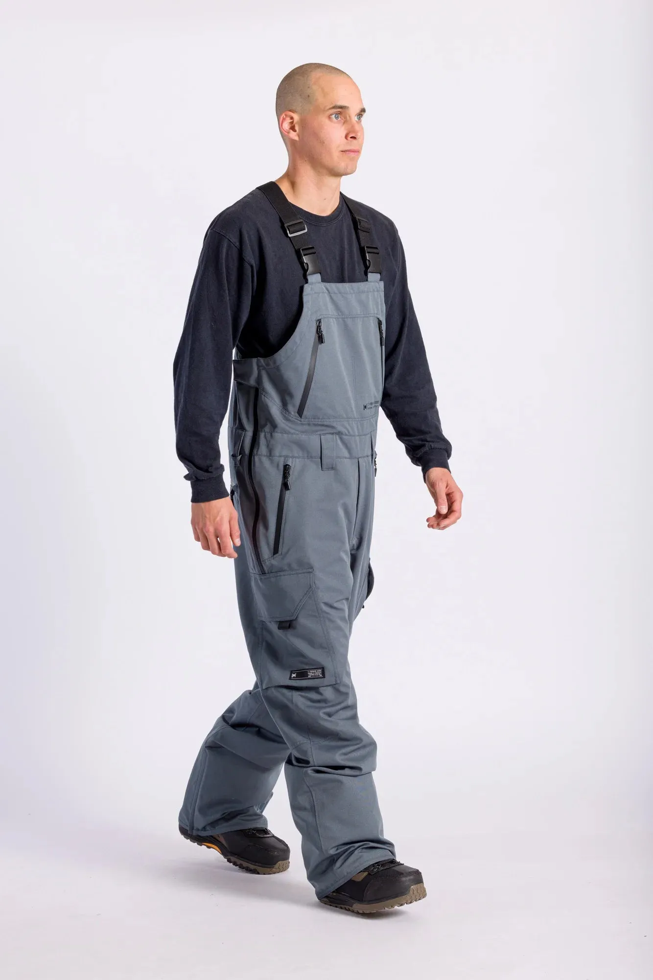 L1 Sentinal Mens Bib Pants Slate