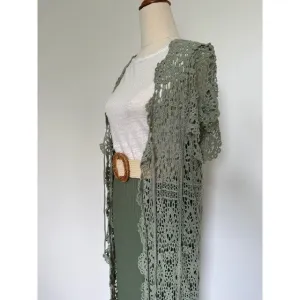 La Vie Boheme Duster - Sage Longline
