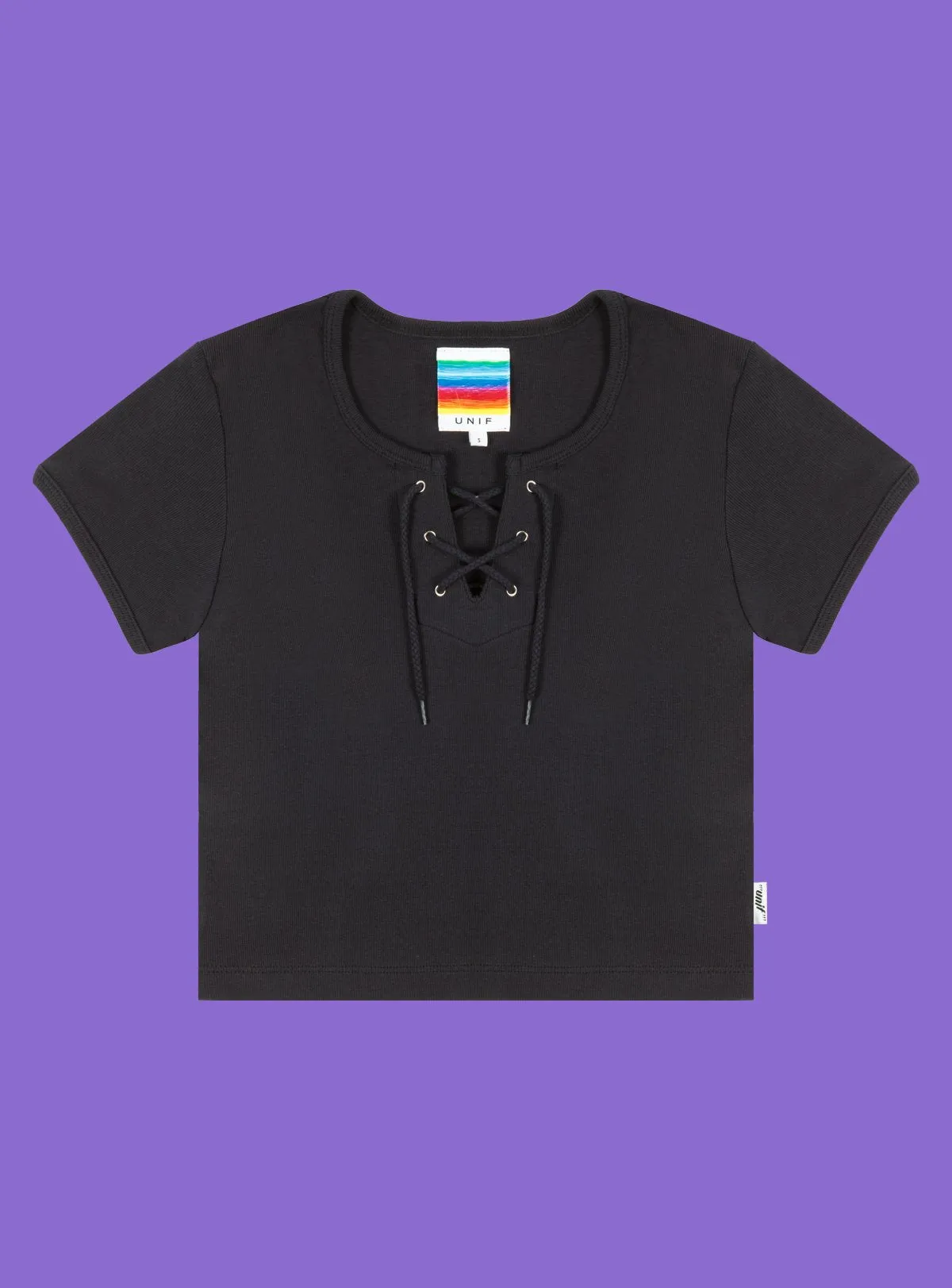 Lace Up Baby Tee Two-Pack