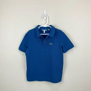 Lacoste Kids Cotton Pique Polo Shirt Blue 10 140 cm