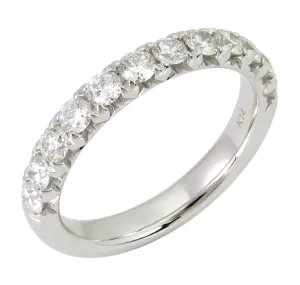 Ladies Diamond 0.80ct tw Round Brilliant Cut Halfway Eternity Ring