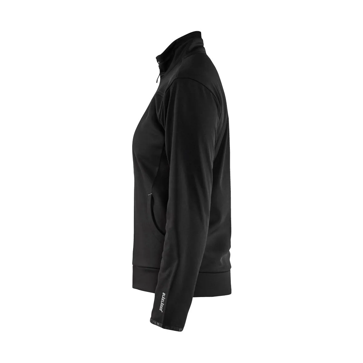 Ladies&#x20;Sweatshirt&#x20;With&#x20;Full&#x20;Zip&#x20;3394&#x20;Zwart&#x2F;Donkergrijs&#x20;-&#x20;Bl&#xE5;kl&#xE4;der