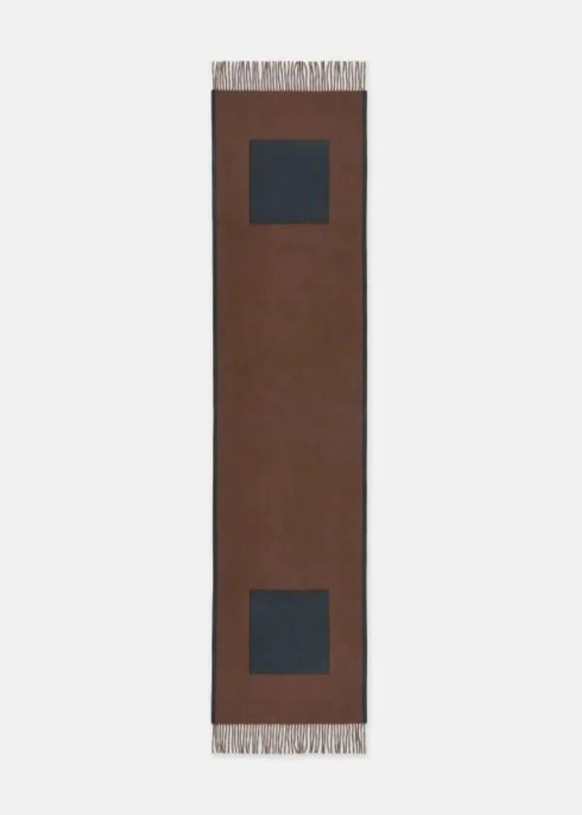 LAFAYETTE 148 Cashmere & Leather Pocket Shawl - Wood