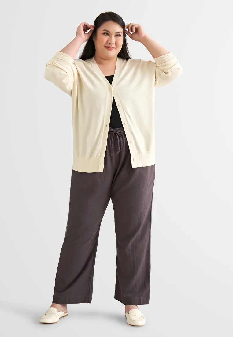 Laine Linen Drawstring Pants