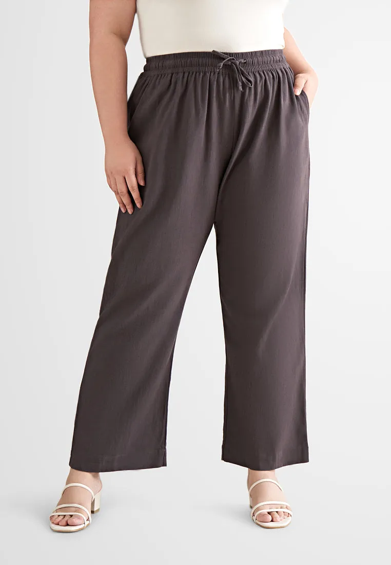 Laine Linen Drawstring Pants